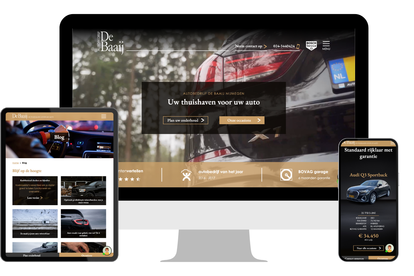 Mock up website de baaij 2